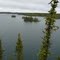 View from top of Eagle Island in Harding Lake