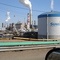 As seen driving down the hill into the Suncor refinery