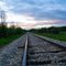 On the rails near Conklin