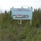 Road sign indicating the village of Tsiigehtchik