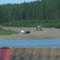 2010-06-26 Waiting for the ferry at the Mackenzie River.