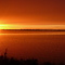 Midnight sun on Great Bear Lake