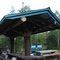 Picnic table at Jack Fish Lake park.