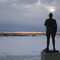 The Fallen Mountie Rides off Into the Sunset in Mayerthorpe AB Northwest of Edmonton