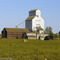 Abandoned grain Elevator at Bardo, Alberta