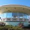 The Flying Saucer Shaped Museum at the World's Largest UFO Landing Pad in St. Paul, AB