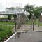 The World's Largest UFO Landing Pad in Summer With Flower Gardens in St. Paul AB, Northeast of Edmonton Aug '10