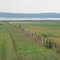 Upper Therien Lake With Surrounding Green And Gold Prairie Near St. Paul AB Aug '10