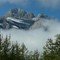 Mountain over a Cloud