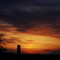 Spring sunset