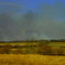 A Massive Wildfire Burning Out of Control Near Hobbema, South of Edmonton AB