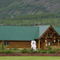 Faro, Yukon, Canada, tourist information and nature interpretive centre, July 22, 2008