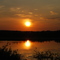 Sunset Over The Slough