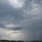 Massive Thunderstorm Clouds Over The Green Prairie Near Sundre AB Northwest of Calgary June '08