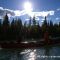 Enjoy a canoe in the Yukon river