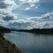 Yukon river and Takhini river, Klondike Highway, Yukon Territories (08-2002)