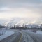 Looking west on the Alaska Highway, near Silver City, Yukon