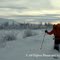In snow