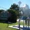 Aluninum Frog at Rayne, Lousiana Welcome Sign