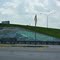 Frogland; painted freeway exit Rayne, LA