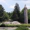 Irish Round Tower at St. Mary's Cemetery in Milford, MA
