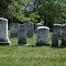 Gravestones in Vernon Grove Cemetery