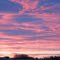 Sunrise pink and Blue