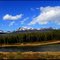 Lake am Alaska Hwy, Yukon, Kanada ... C
