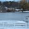 Long Lake in winter, Davison, MI