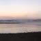 panoramic of Indianhouse Lake during a foggy morning sunrise, rural Lake County (3-19-2011)