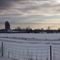 Farm off Greenbank Rd. at dusk