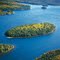 Partridge Island, Canada - Photo from helicopter