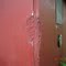 Bear claw marks on cabin