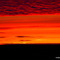 Sunset over Cambridge Bay, Nunavut