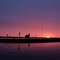 Sunset in the rain
