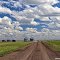 On the way to Sand Castles in Saskatchewan