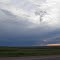 Distant rainshafts