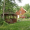 house with gazebo on la loche lake