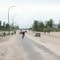 Traffic congestion near the Post Office, LaLoche, SK