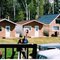 Cabins at Black Point near La Loche by R.E.D.