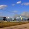 La Loche Arena. A bush fire nearby is causing problems  for the volunteer fire department.