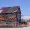 Old cabin by J.W.