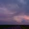 Evening storm clouds near Congress, Saskatchewan. August 2010.