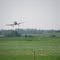 Ultralight Aircraft Coming in to Land at Corman Air Park, Saskatchewan, Canada