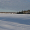 View of Lac du Bonnet from Poplar Bay, January 2008