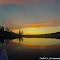 sunset on the Bird River