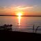 Sunset on a calm night