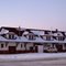 Old Railway Station at Dawn, Gillam, MB
