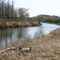 Whitesand River looking upstream @ CN Bridge