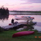 Central Lake Dock At Big Hook Camps